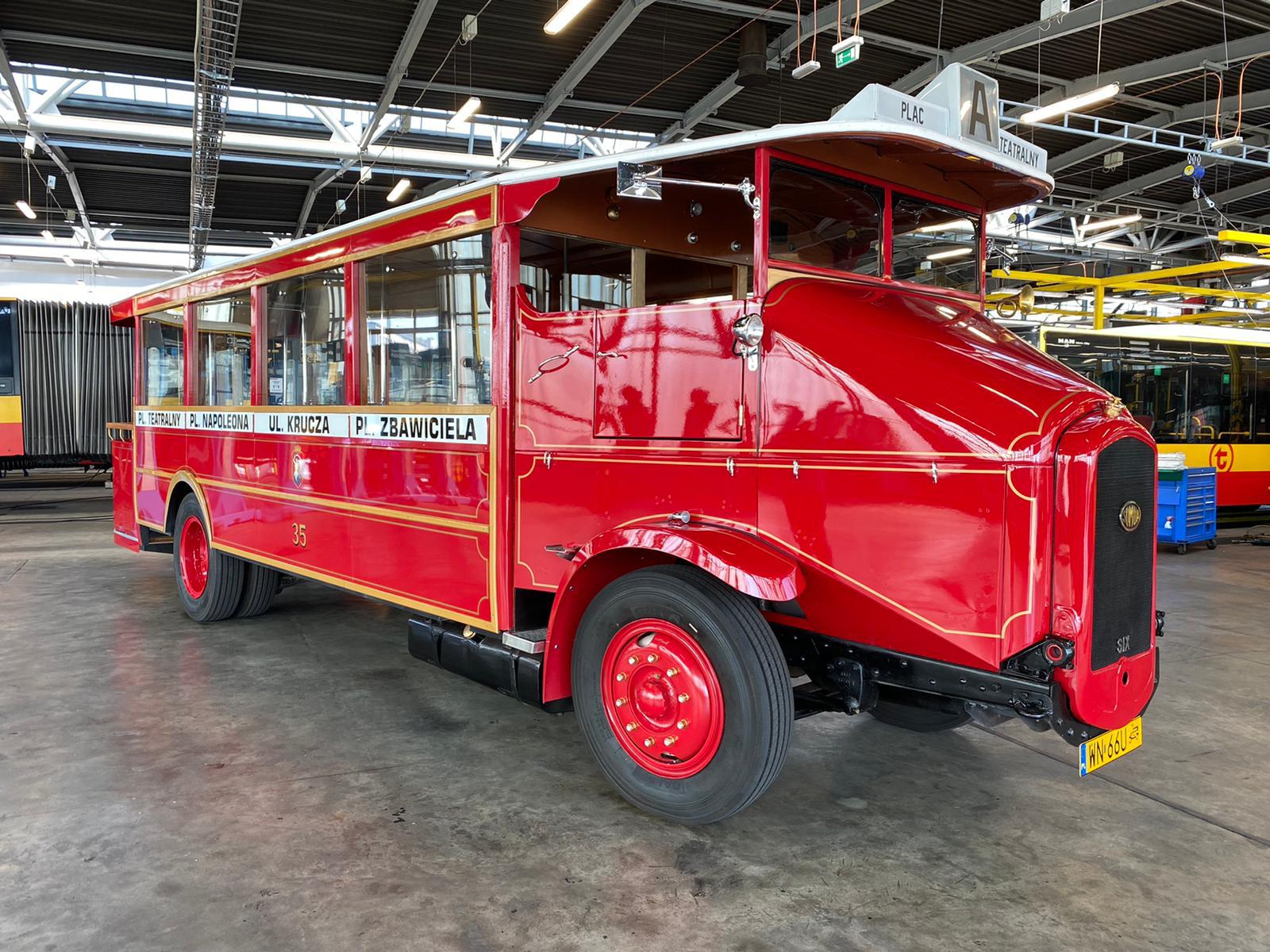 Somua Six, MPK Warszawa