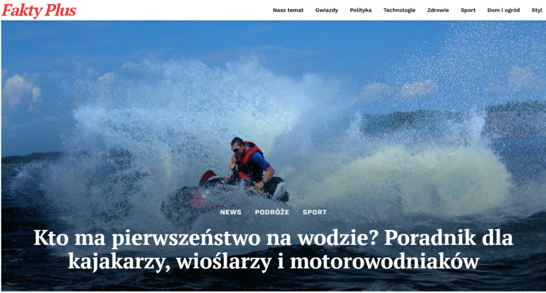 Kto ma pierwszeństwo na wodzie?