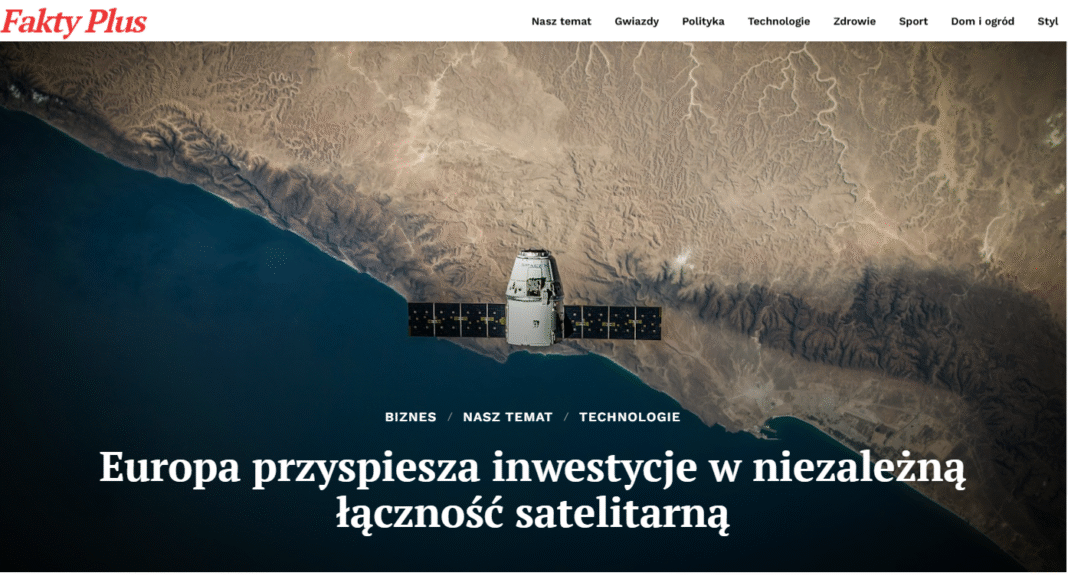 Europa buduje niezależność telekomunikacyjną – Eutelsat, IRIS² i narodowe programy zamiast Starlinka