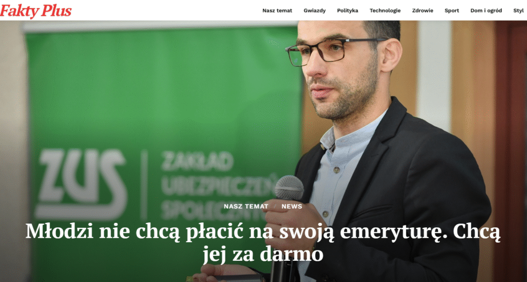 Czy młodzi Polacy chcą płacić na swoją emeryturę? Eksperci biją na alarm