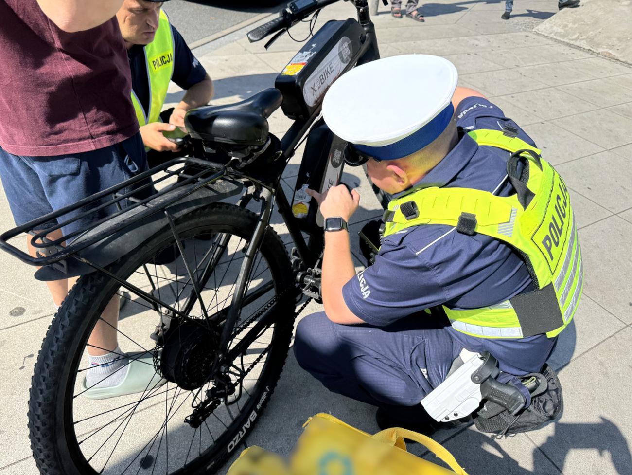 kontrola e-rowery/Policja 1300/976