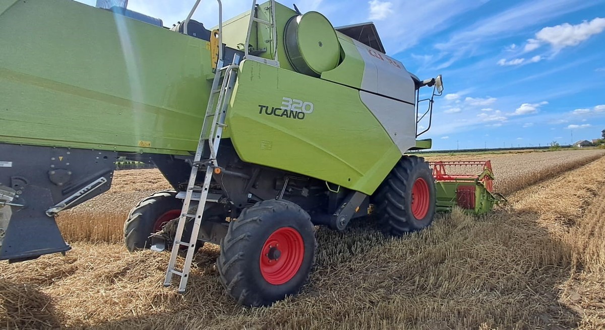 wypadek podczas żniw, rolnik przejechany przez kombajn/Policja