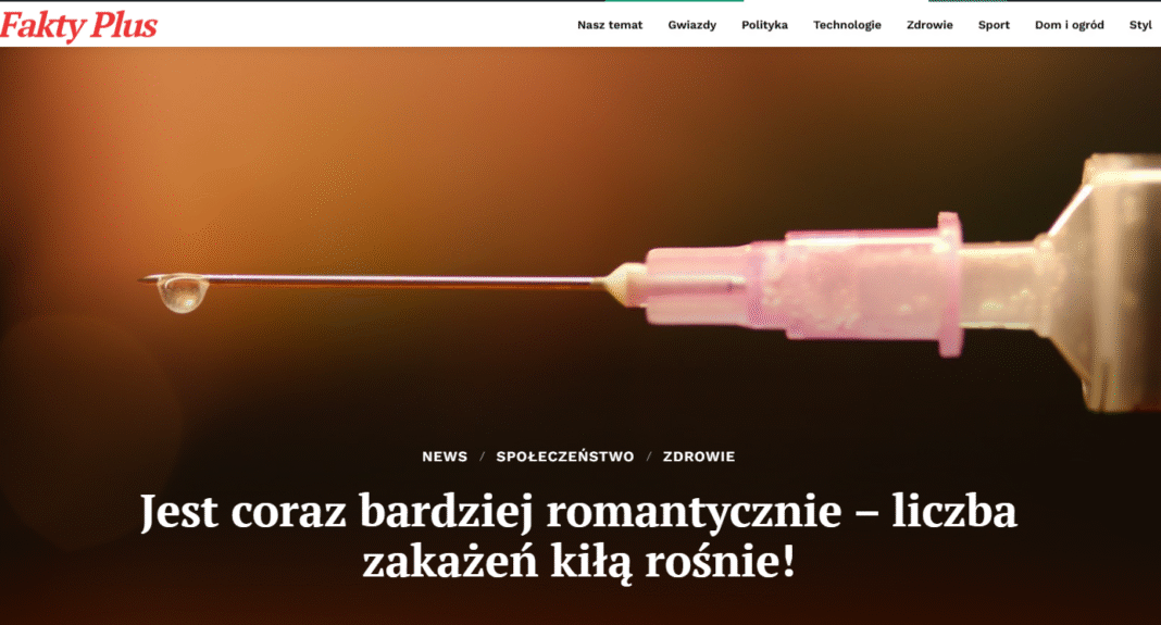 Wzrost zachorowań na kiłę – raport PZH-PIB