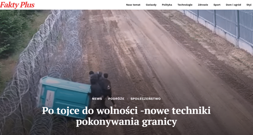 Presja migracyjna na granicy polsko-białoruskiej