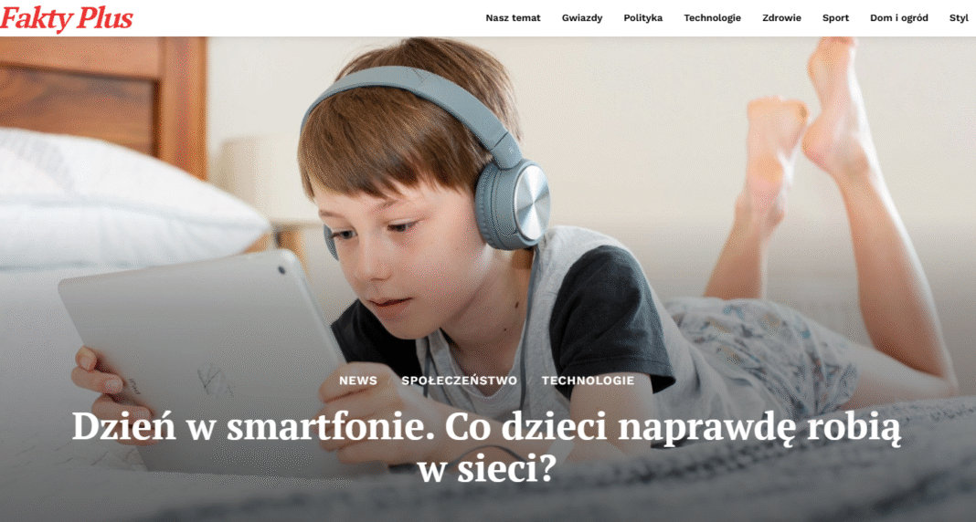 Dzieci w internecie – raport 2025