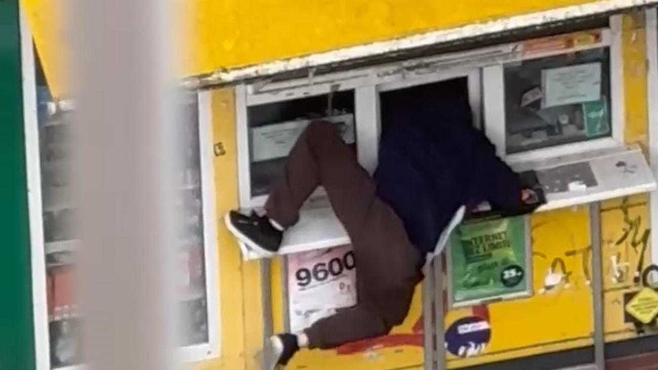 Lublin, włamanie do kiosku/Policja