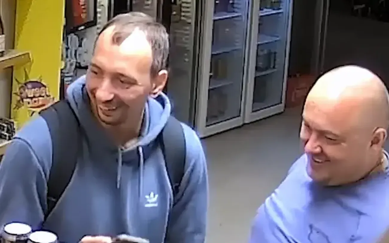 Podejrzani rosyjscy kierowcy/zdjęcie z monitoringu