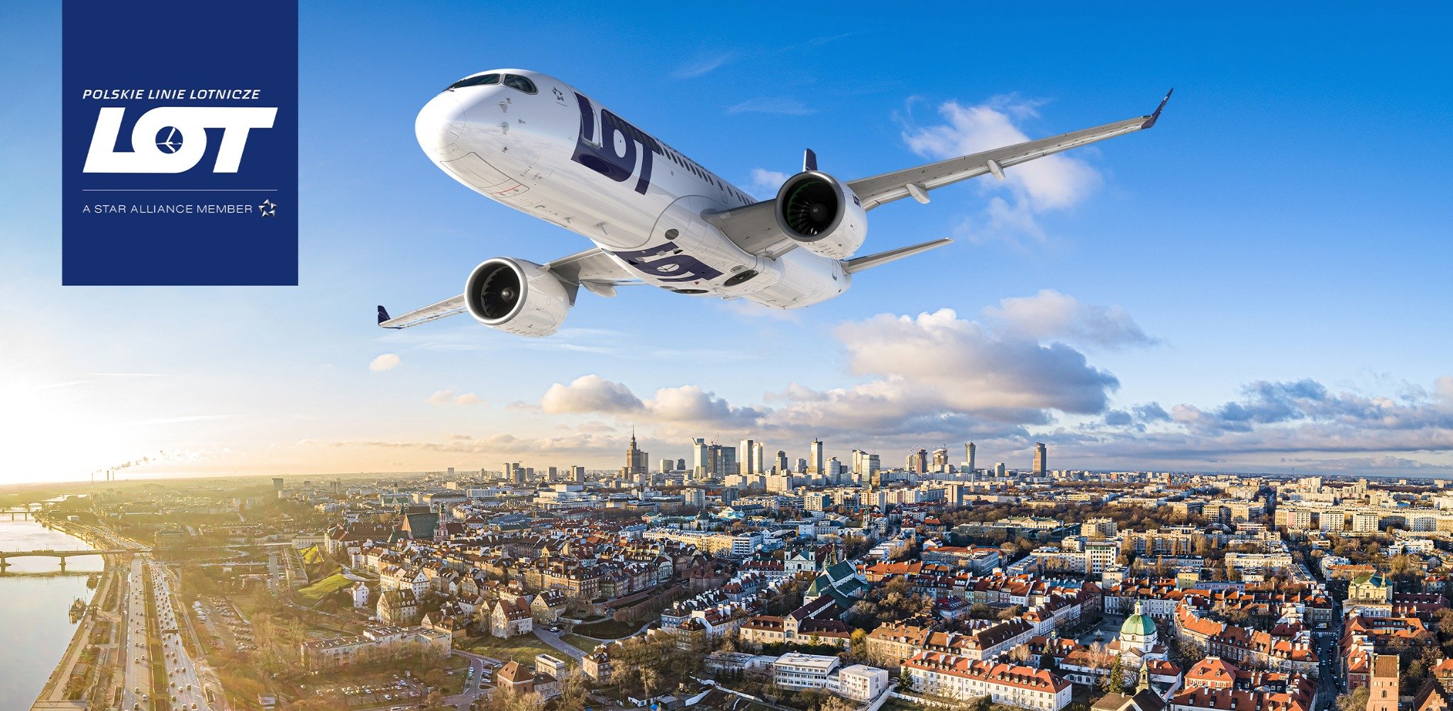 Airbus a 220 w barwach LOT/mat. LOT